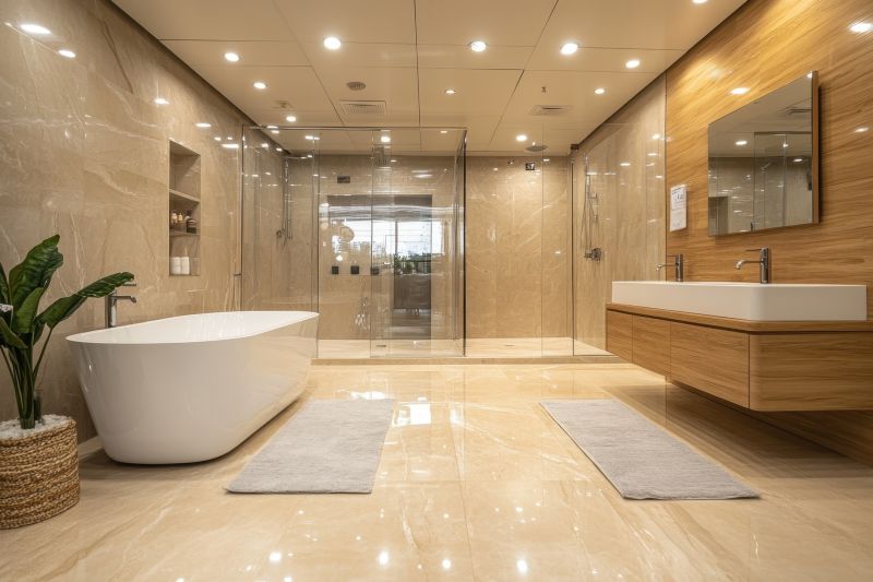 Luxurious Bathtub Setup